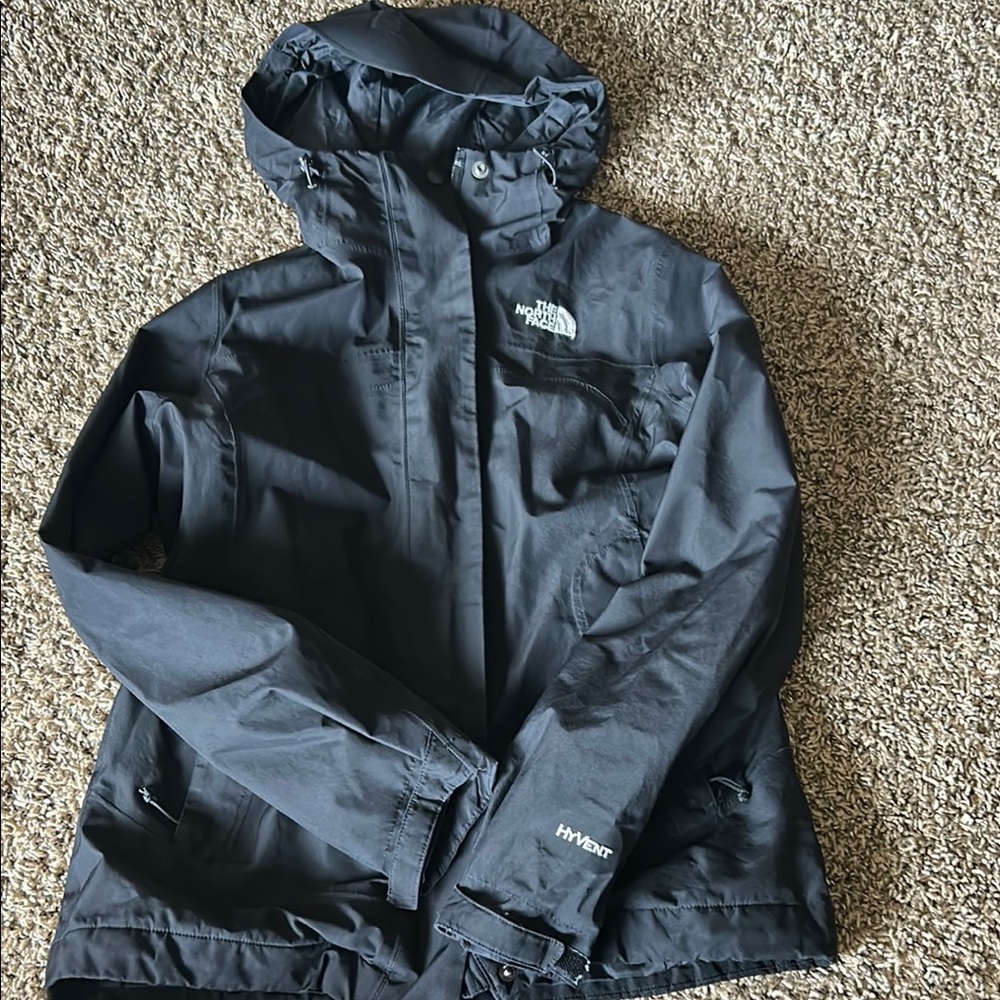 The North Face Charcoal Hooded Jacket